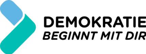 Demokratie beginnt mit dir Logo. Foto: Niedersächsische Landeszentrale  für politische Bildung 