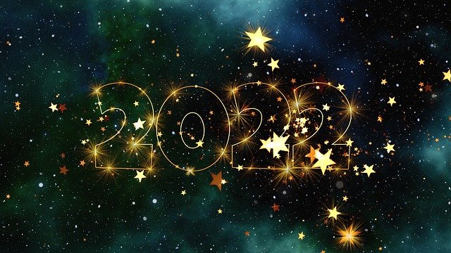 2022 - wir wünschen allen Leser:innen ein gutes, gesundes + glückliches neues Jahr! Landkreis Kurier - Foto Gerd Altmann Pixabay