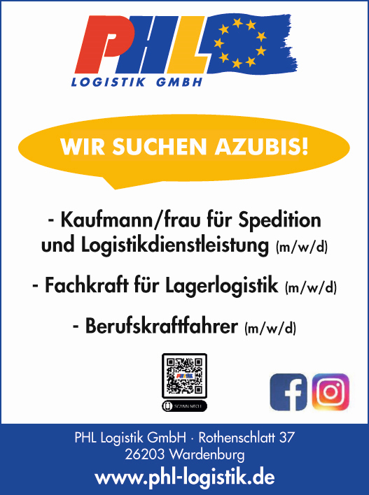 ausbildungsplatz-phl-logistik-wardenburg