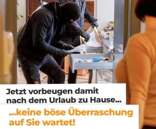 Jetzt vorbeugen damit nach dem Urlaub zu Hause keine böse Überraschung auf Sie wartet! Einbruchschutz FRED von Suritec 0176-81757732 Waldemar Grundmann Beratung Haussicherheit Alarmanlagen Deutschland