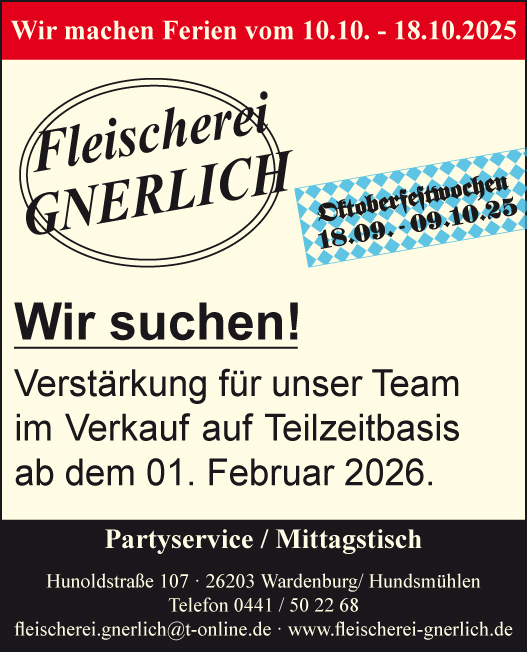 fleischerei_gnerlich_stellenanzeige_oldenburg_wardenburg_hundsmuehlen