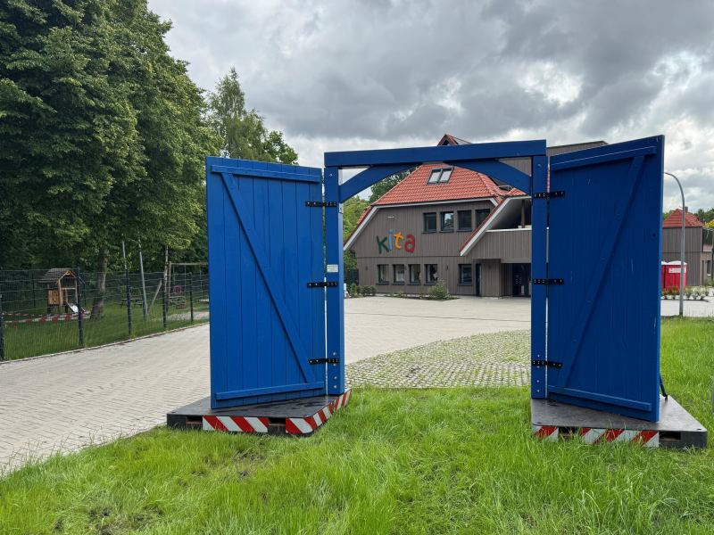 De Groode Döör in Südmoslesfehn. Foto Arnold von der Pütten