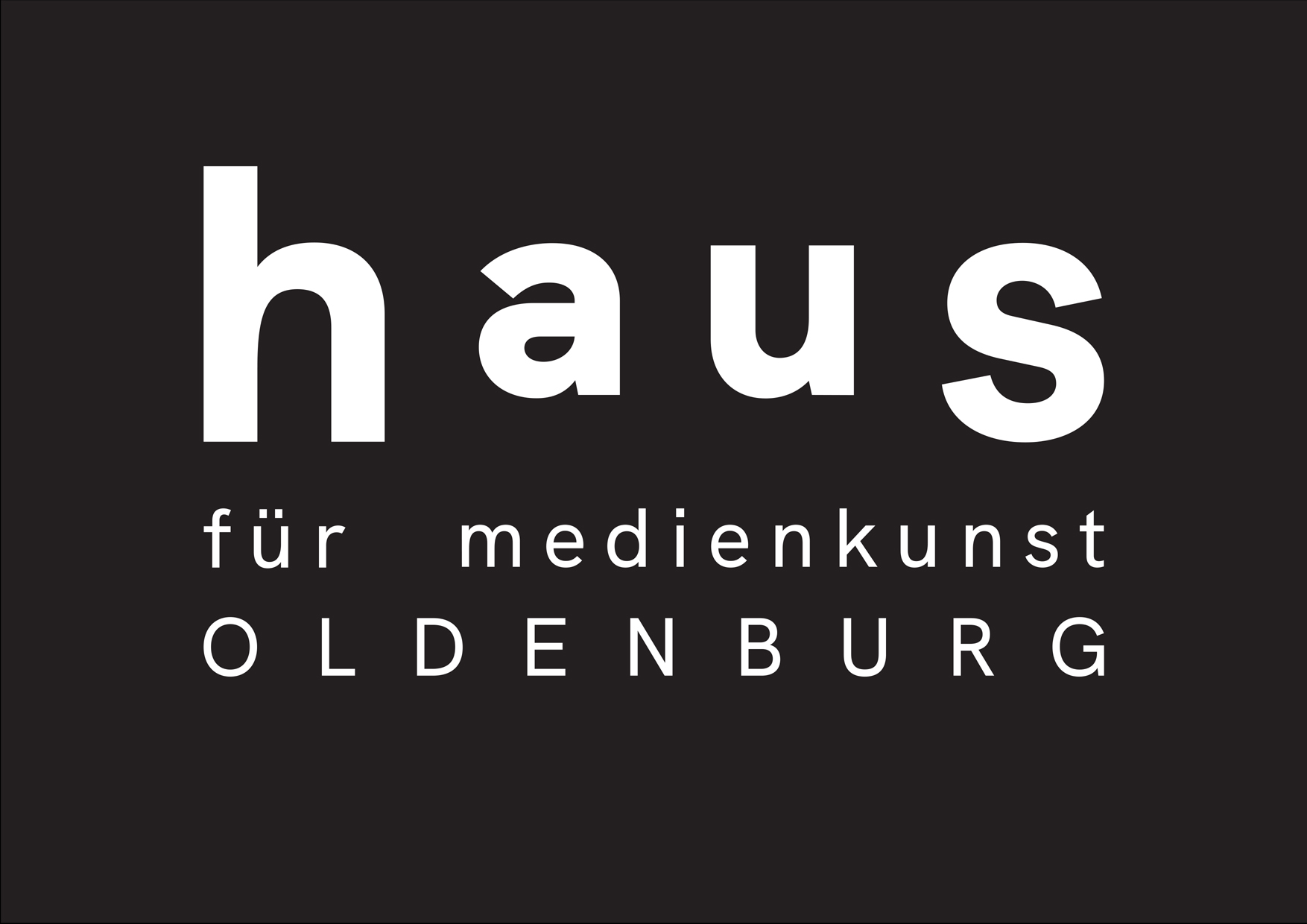 haus für medienkunst Oldenburg - Logo haus für medienkunst Oldenburg - Logo