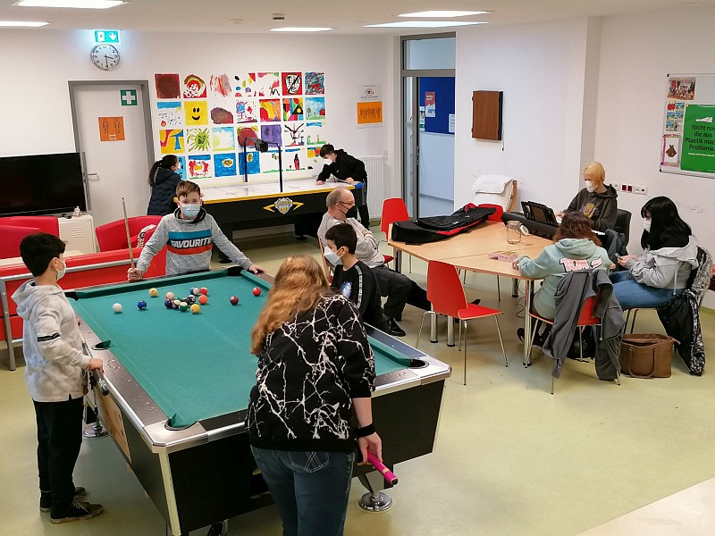 Gut besucht ist der Jugendtreff im Bürgerhaus am Everkamp 3a neben dem Hallenbad Wardenburg. Foto: Gemeinde Wardenburg 2022