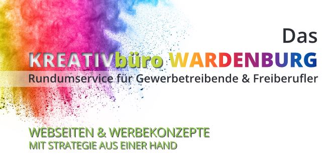 Das KREATIVbüro Wardenburg • Rundumservice für Gewerbetreibende & Freiberufler • Webseiten & Werbekonzepte mit Strategie aus einer Hand | www.kreativbuero-wardenburg.de