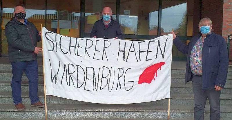 Sicherer Hafen für die Gemeinde Wardenburg gefordert. Antrag an Rat - Sitzung 17. Dezember 2020