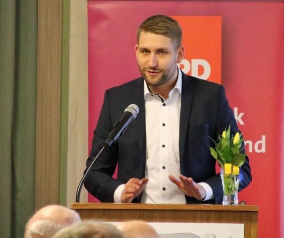 Thore Güldner wurde zum Kandindaten des Wahlkreises 064 für die Landtagswahl 2022 nominiert. Foto: Derya Yildirim SPD OV Hatten 