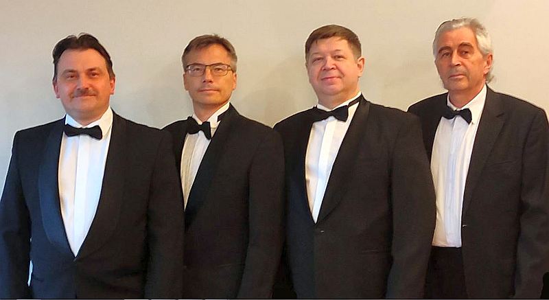 Das Vokalensemble Harmonie aus St. Petersburg lädt über die GDRD zum Konzert am 22. Dezember 2022 um 18 Uhr in die St. Ansgar Kirche nach Sandkrug ein. Foto: Veranstalter GDRD www.gdrg.de