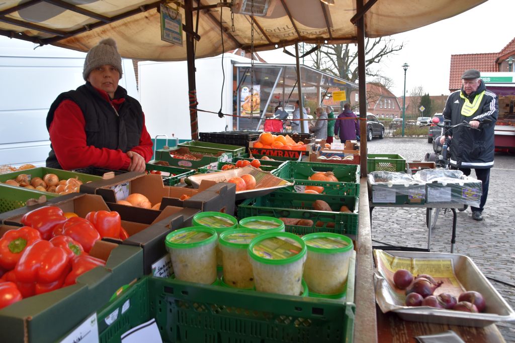 Wochenmarkt Wardenburg Kerstin Hartmann - Foto GrAbo