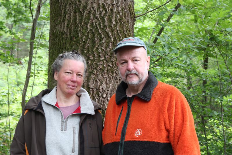 Manuela und Eberhardt Guba. Foto: Landesforsten