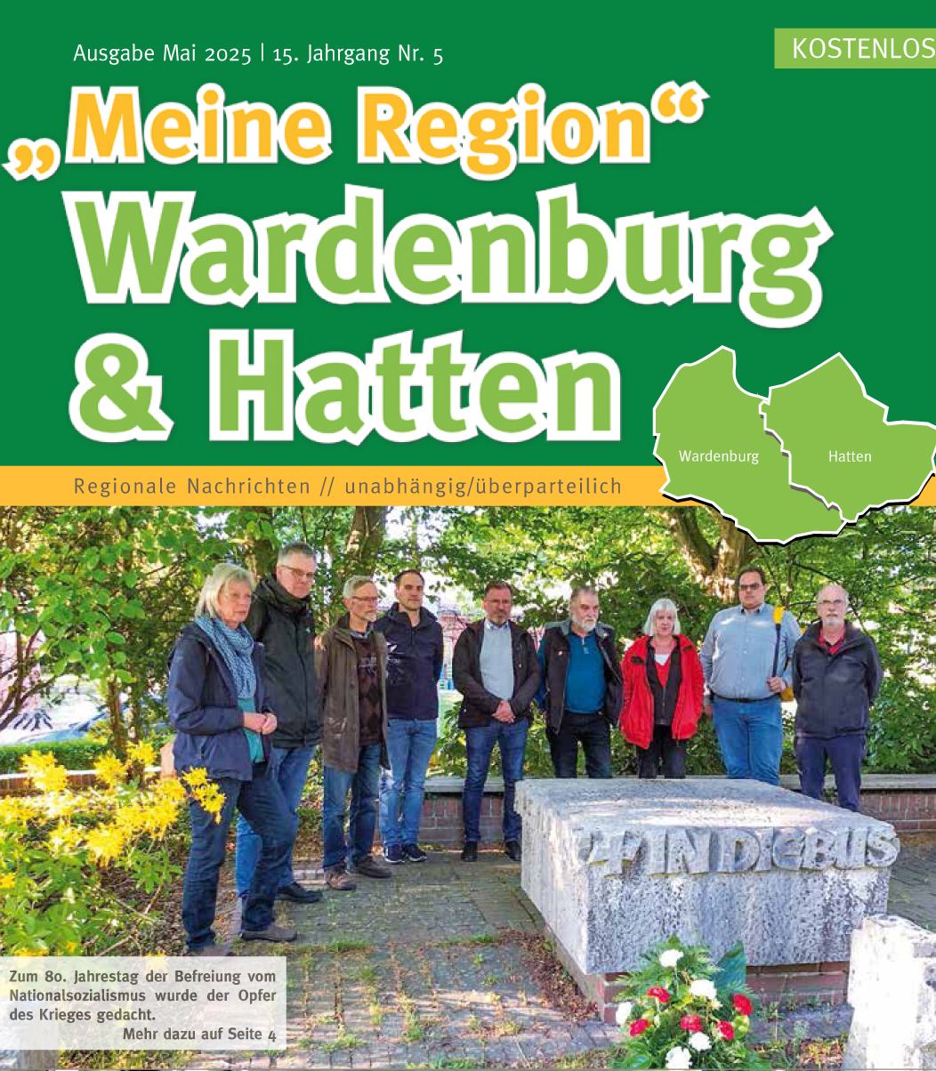 Meine Region Wardenburg & Hatten Zeitung Mai 2025 - kostenlos auch online lesbar